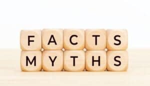 Facts Myths concept